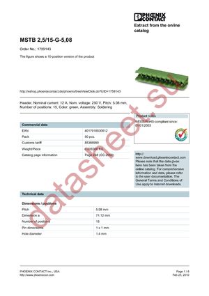 1759143 datasheet  